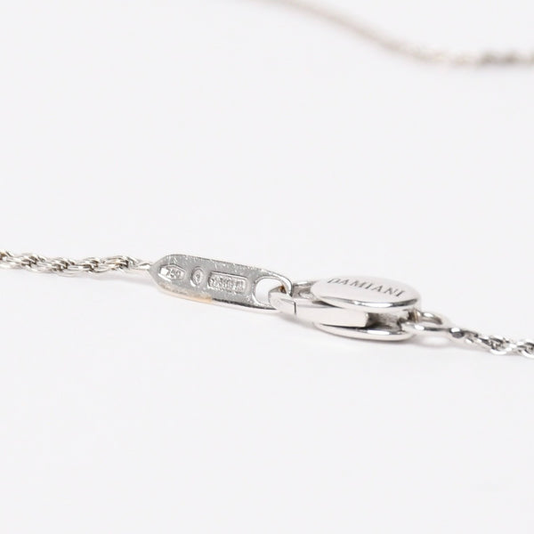 Very good condition DAMIANI Belle Epoque Belle Epoque necklace jewelry 18KWG sapphire pave diamond used 4a004406