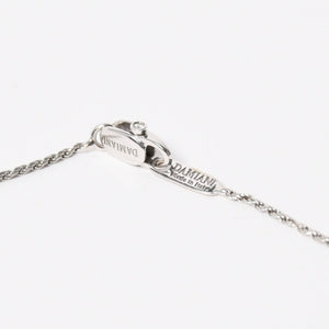 Very good condition DAMIANI Belle Epoque Belle Epoque necklace jewelry 18KWG sapphire pave diamond used 4a004406