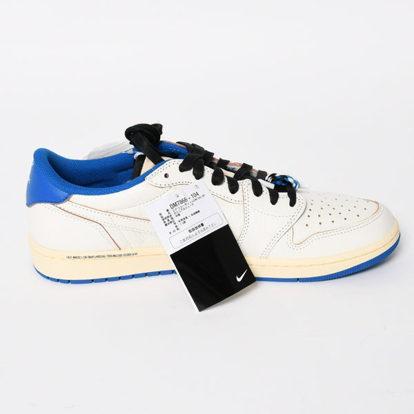 新品未使用 NIKE ナイキ × TRAVIS SCOTT × Fragment Design AIR JORDAN 1 LOW OG SP エアジョーダン1 ロウ DM7866 サイズ10.5 中古 4a004448
