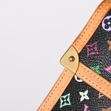 画像をギャラリービューアに読み込む, 極美品 LOUIS VUITTON ルイヴィトン 三つ折り財布 モノグラム ブラック マルチカラー ポルトフォイユインターナショナル M92658 中古 4a004294