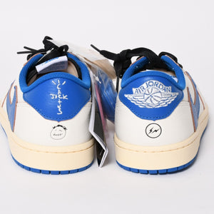 新品未使用 NIKE ナイキ × TRAVIS SCOTT × Fragment Design AIR JORDAN 1 LOW OG SP エアジョーダン1 ロウ DM7866 サイズ10.5 中古 4a004448