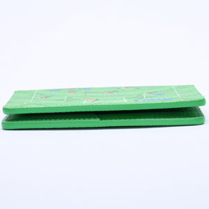 New and unused LOUIS VUITTON Organizer de Poche M26799 Card case Soccer Green Used 4a004751