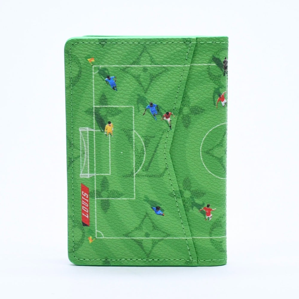 新品未使用 LOUIS VUITTON ルイヴィトン オーガナイザードゥポッシュ M26799 カードケース サッカー グリーン 中古 4a004751