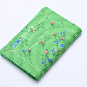 New and unused LOUIS VUITTON Organizer de Poche M26799 Card case Soccer Green Used 4a004751