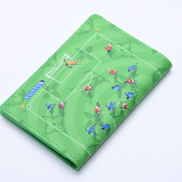 New and unused LOUIS VUITTON Organizer de Poche M26799 Card case Soccer Green Used 4a004751