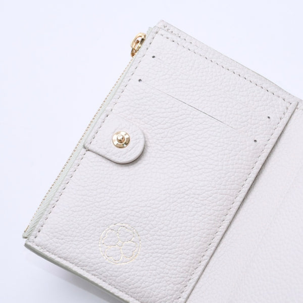 Very Good Condition LOUIS VUITTON Portefeuille Lisa M27767 Compact Wallet Bifold Wallet Monogram Empreinte Jade Green Used 4a004620