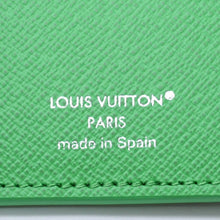 画像をギャラリービューアに読み込む, 新品未使用 LOUIS VUITTON ルイヴィトン オーガナイザードゥポッシュ M26799 カードケース サッカー グリーン 中古 4a004751