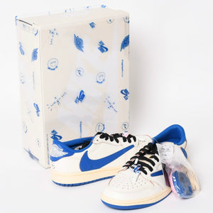 New and unused NIKE × TRAVIS SCOTT × Fragment Design AIR JORDAN 1 LOW OG SP Air Jordan 1 Low DM7866 Size 8.5 Used 4a004455