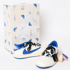 New and unused NIKE × TRAVIS SCOTT × Fragment Design AIR JORDAN 1 LOW OG SP Air Jordan 1 Low DM7866 Size 10 Used 4a004453