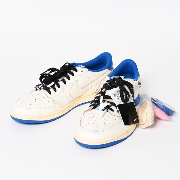 New and unused NIKE × TRAVIS SCOTT × Fragment Design AIR JORDAN 1 LOW OG SP Air Jordan 1 Low DM7866 Size 10 Used 4a004453
