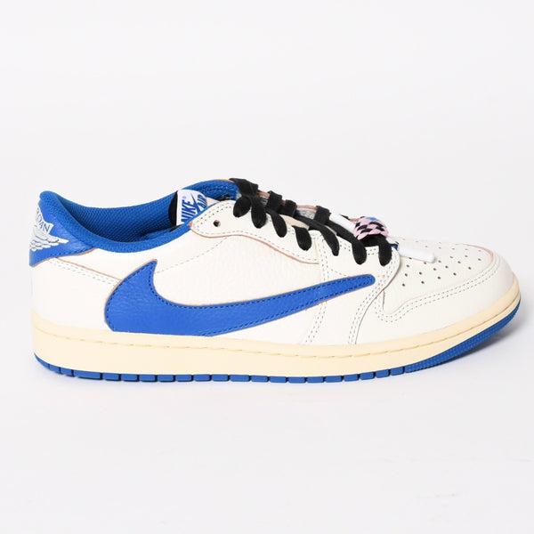 新品未使用 NIKE ナイキ × TRAVIS SCOTT × Fragment Design AIR JORDAN 1 LOW OG SP エアジョーダン1 ロウ DM7866 サイズ8.5 中古 4a004451
