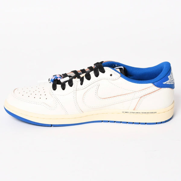 新品未使用 NIKE ナイキ × TRAVIS SCOTT × Fragment Design AIR JORDAN 1 LOW OG SP エアジョーダン1 ロウ DM7866 サイズ8.5 中古 4a004451