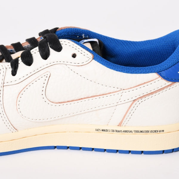 新品未使用 NIKE ナイキ × TRAVIS SCOTT × Fragment Design AIR JORDAN 1 LOW OG SP エアジョーダン1 ロウ DM7866 サイズ8.5 中古 4a004451