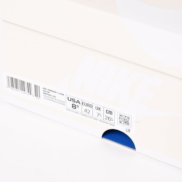 新品未使用 NIKE ナイキ × TRAVIS SCOTT × Fragment Design AIR JORDAN 1 LOW OG SP エアジョーダン1 ロウ DM7866 サイズ8.5 中古 4a004451