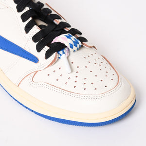 New and unused NIKE × TRAVIS SCOTT × Fragment Design AIR JORDAN 1 LOW OG SP Air Jordan 1 Low DM7866 Size 8.5 Used 4a004455