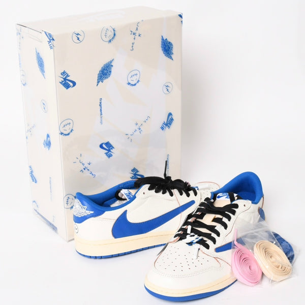 New and unused NIKE × TRAVIS SCOTT × Fragment Design AIR JORDAN 1 LOW OG SP Air Jordan 1 Low DM7866 Size 10.5 Used 4a004449