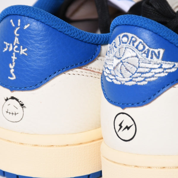 New and unused NIKE × TRAVIS SCOTT × Fragment Design AIR JORDAN 1 LOW OG SP Air Jordan 1 Low DM7866 Size 10.5 Used 4a004449