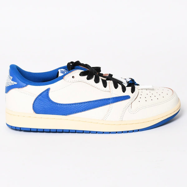 新品未使用 NIKE ナイキ × TRAVIS SCOTT × Fragment Design AIR JORDAN 1 LOW OG SP エアジョーダン1 ロウ DM7866 サイズ10 中古 4a004452