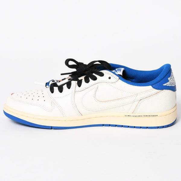 新品未使用 NIKE ナイキ × TRAVIS SCOTT × Fragment Design AIR JORDAN 1 LOW OG SP エアジョーダン1 ロウ DM7866 サイズ10 中古 4a004452
