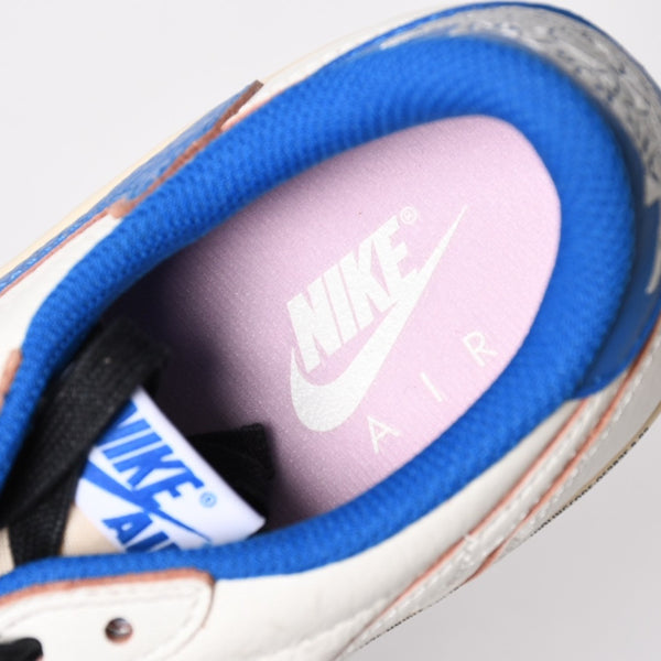 New and unused NIKE × TRAVIS SCOTT × Fragment Design AIR JORDAN 1 LOW OG SP Air Jordan 1 Low DM7866 Size 8.5 Used 4a004455