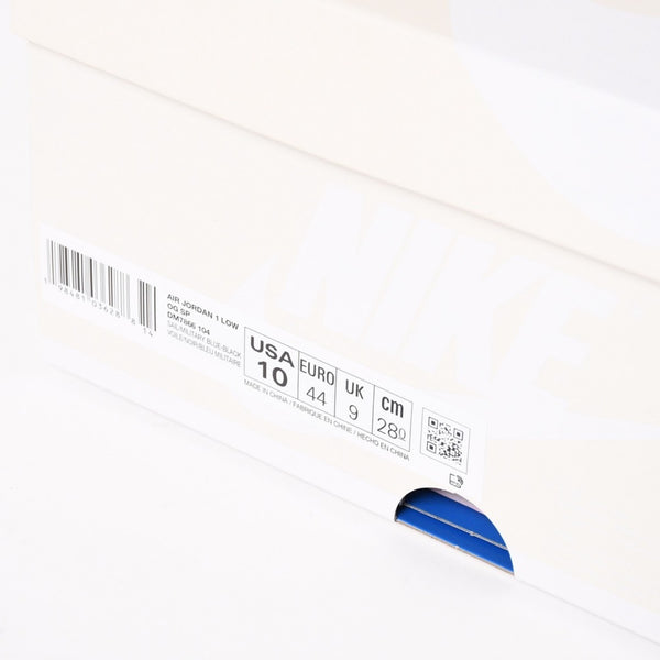 新品未使用 NIKE ナイキ × TRAVIS SCOTT × Fragment Design AIR JORDAN 1 LOW OG SP エアジョーダン1 ロウ DM7866 サイズ10 中古 4a004452