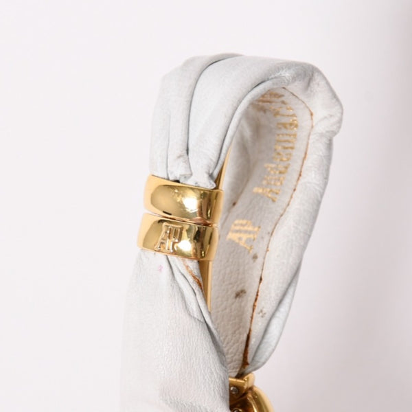 AUDEMARS PIGUET オーデマ ピゲ BAROQUE バロック 腕時計 重量約27.52g 18KYG クォーツ レザー 人工サファイアガラス 美品 中古 4a004460