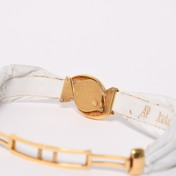 AUDEMARS PIGUET オーデマ ピゲ BAROQUE バロック 腕時計 重量約27.52g 18KYG クォーツ レザー 人工サファイアガラス 美品 中古 4a004460