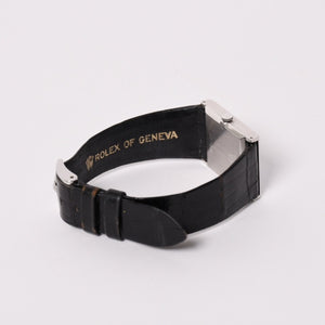 ROLEX ロレックス CELLINI チェリーニ 腕時計 4014 重量約26.25g 18KWG 純正 手巻き ブルーサンレイ文字盤 美品 中古 4a004459