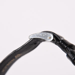 ROLEX ロレックス CELLINI チェリーニ 腕時計 4014 重量約26.25g 18KWG 純正 手巻き ブルーサンレイ文字盤 美品 中古 4a004459