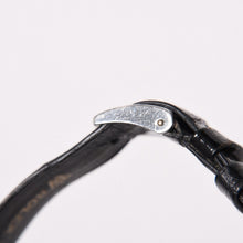 画像をギャラリービューアに読み込む, ROLEX ロレックス CELLINI チェリーニ 腕時計 4014 重量約26.25g 18KWG 社外SS×社外革 手巻き ブルーサンレイ文字盤 美品 中古 4a004459