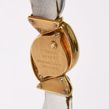 画像をギャラリービューアに読み込む, AUDEMARS PIGUET オーデマ ピゲ BAROQUE バロック 腕時計 重量約27.52g 18KYG クォーツ レザー 人工サファイアガラス 美品 中古 4a004460