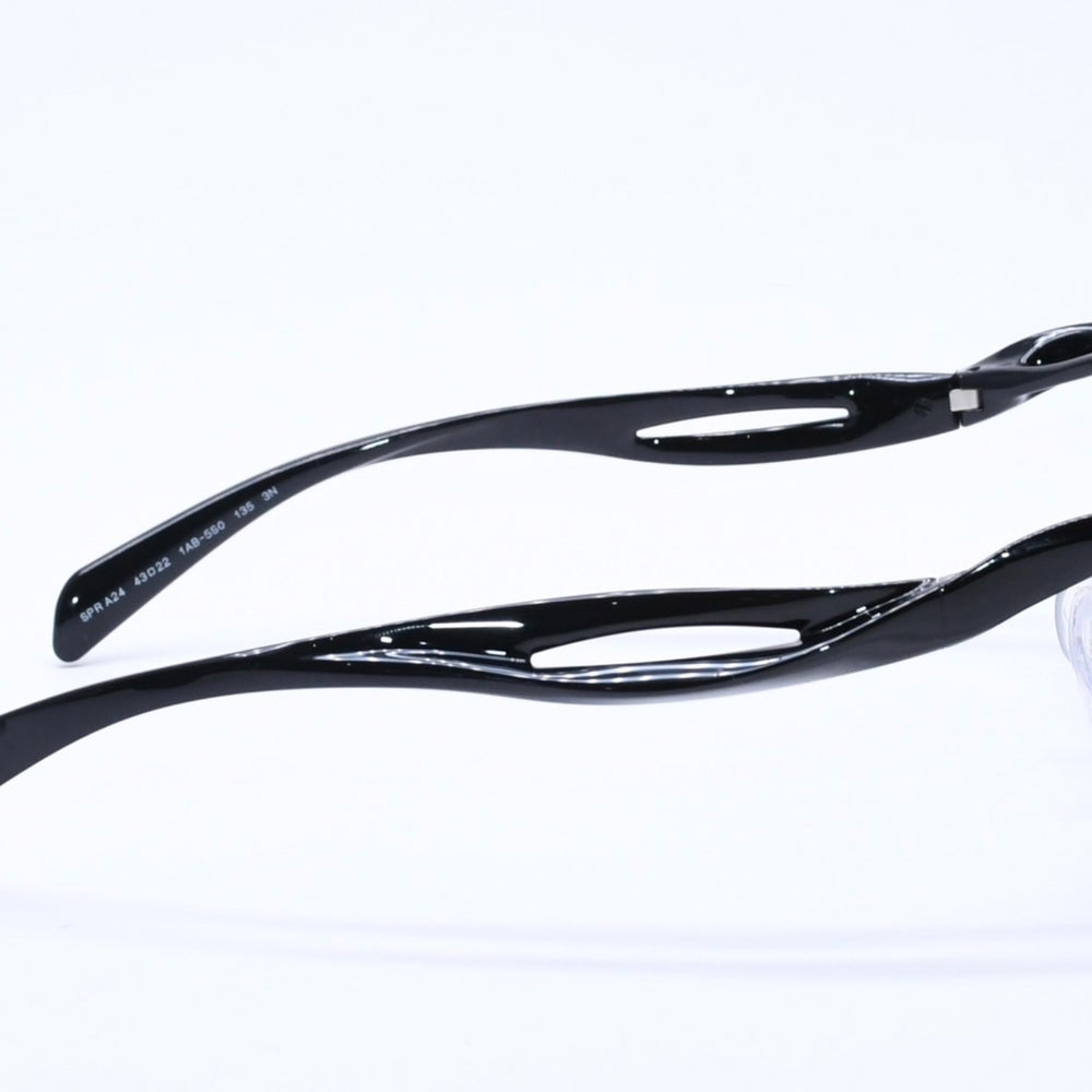 Excellent condition PRADA sunglasses, Morph round sunglasses, SPR A24, black, size 43.◻22 Used 4a004464