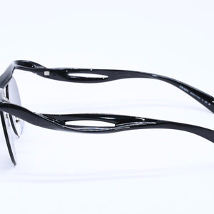 Excellent condition PRADA sunglasses, Morph round sunglasses, SPR A24, black, size 43.◻22 Used 4a004464