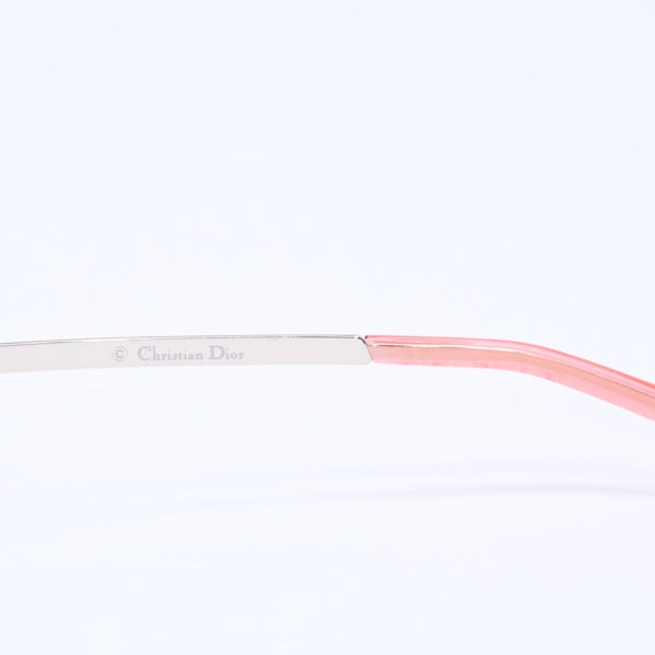 Christian Dior ADIORABLE 5 Half Rim Sunglasses 3YGIJ Size 64□16 115 Silver Yellow Good Condition Used 4a004434