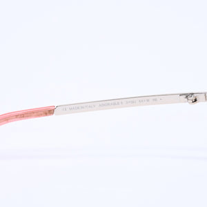 Christian Dior ADIORABLE 5 Half Rim Sunglasses 3YGIJ Size 64□16 115 Silver Yellow Good Condition Used 4a004434