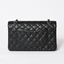 Load image into Gallery viewer, 新品同様 CHANEL シャネル マトラッセ25 ダブルチェーンショルダー ダブルフラップ 14番台 ココマーク キャビアスキン ブラック シルバー金具 中古 4a004468