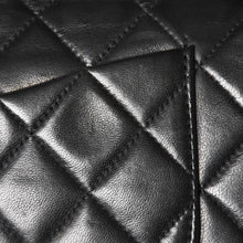 画像をギャラリービューアに読み込む, 極美品 CHANEL シャネル マトラッセ25 Wフラップ Wチェーンショルダーバッグ A01112 2番台 ラムスキン ココマーク ブラック 中古 4a003285