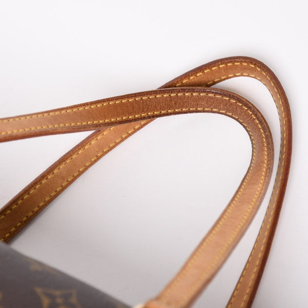 LOUIS VUITTON Papillon 30 GM Handbag M51365 Monogram Gold Metal Fittings Cylindrical Good Condition Used 4a004616