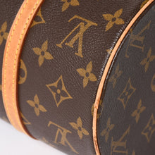 画像をギャラリービューアに読み込む, LOUIS VUITTON ルイヴィトン パピヨン30 GM ハンドバッグ M51365 モノグラム ゴールド金具 筒型 美品 中古 4a004616