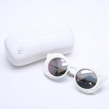 画像をギャラリービューアに読み込む, 極美品 CHANEL シャネル Sunglasses サングラス 71198 カメリアフレームサングラス White 白 中古 4a004488
