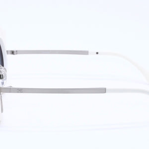 Very Good Condition CHANEL Sunglasses Sunglasses 71198 Camellia Frame Sunglasses White White Used 4a004488
