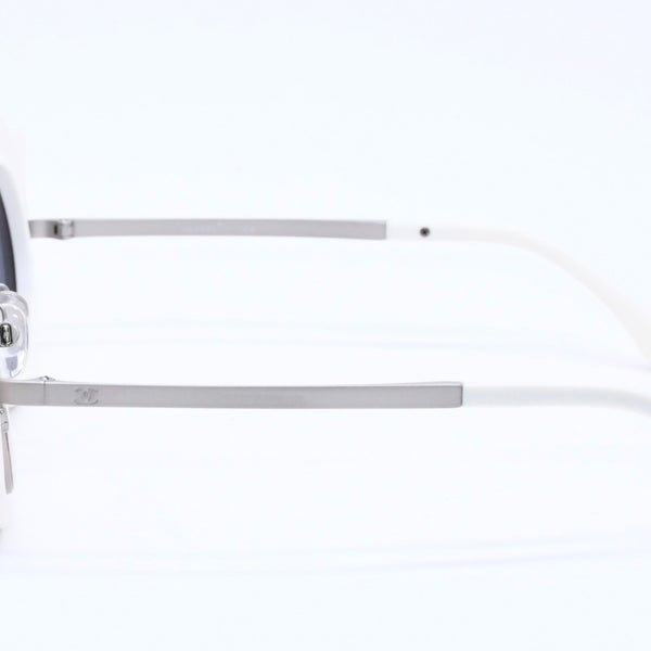 Very Good Condition CHANEL Sunglasses Sunglasses 71198 Camellia Frame Sunglasses White White Used 4a004488