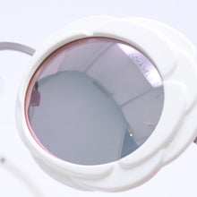 画像をギャラリービューアに読み込む, 極美品 CHANEL シャネル Sunglasses サングラス 71198 カメリアフレームサングラス White 白 中古 4a004488