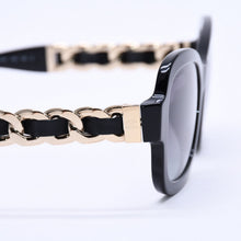 画像をギャラリービューアに読み込む, 極美品 CHANEL シャネル サングラス アイウェア ココマーク 5465-Q-A c.622/S6 サイズ55□18 140 ブラウン 中古 4a004476