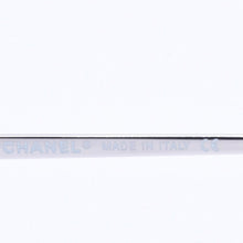画像をギャラリービューアに読み込む, 極美品 CHANEL シャネル リムレス サングラス アイウェア 4017 c.124/53 サイズ62□17 120 ココマーク ブルー シルバー 中古 4a004475