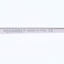 画像をギャラリービューアに読み込む, 新品未使用 CHANEL シャネル リムレス サングラス アイウェア 4017-D c.124/58 サイズ62□17 120 ココマーク ラインストーン ピンク 中古 4a004490
