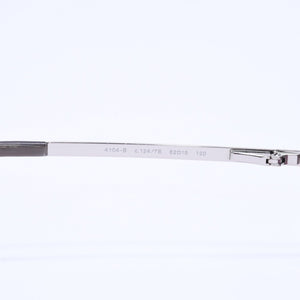 新品未使用 CHANEL シャネル ハーフリム サングラス アイウェア 4104-B c.124/7E サイズ62□15 120 ココマーク 中古 4a004481