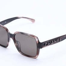 画像をギャラリービューアに読み込む, 極美品 CHANEL シャネル リムレス サングラス アイウェア 5514-A c.714/S9 サイズ53□17 140 ココマーク ツイード 中古 4a004486