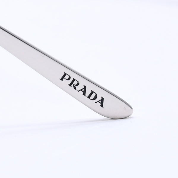 新品未使用品 PRADA プラダ Sunglasses サングラス アイウェア イエローレンズ シルバーテンプル SPRB55 1BC-20O 145 中古 4a004485