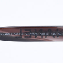 画像をギャラリービューアに読み込む, 極美品 CHANEL シャネル リムレス サングラス アイウェア 5514-A c.714/S9 サイズ53□17 140 ココマーク ツイード 中古 4a004486